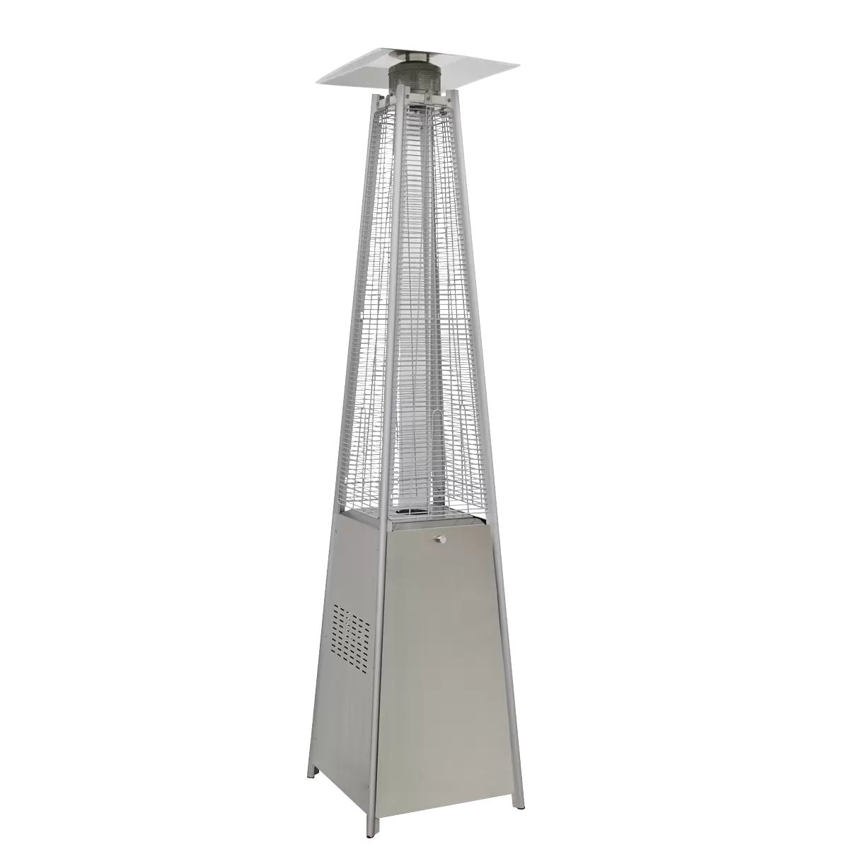 Dellonda DG99 13kW Stainless Steel Pyramid Gas Patio Heater