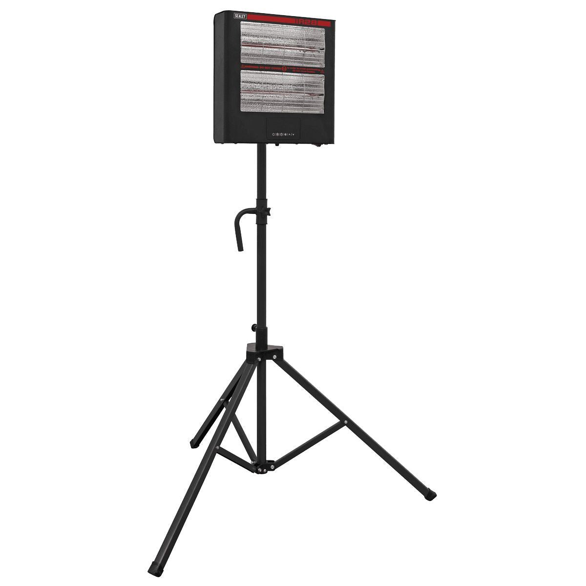 Sealey IR28CT 1.4/2.8kW Infrared Quartz Heater with Tripod Stand 230V