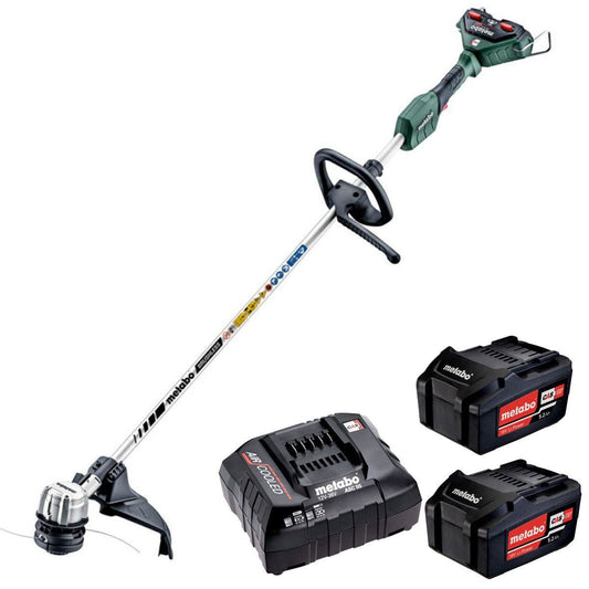 Metabo FSD 36-18 LTX BL 40 36V Brushless 40cm Grass Trimmer with 2 x 5.2Ah Battery & Charger
