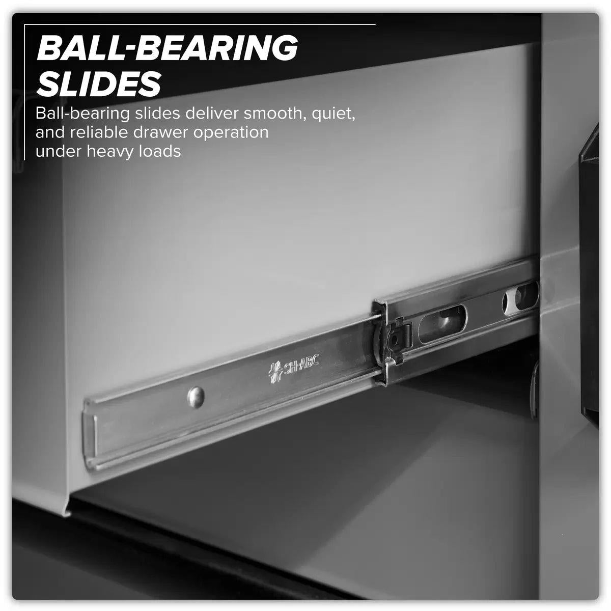 Sealey APMS34BE Superline PRO Black Edition Modular Mobile Cabinet 5 Drawer 650mm