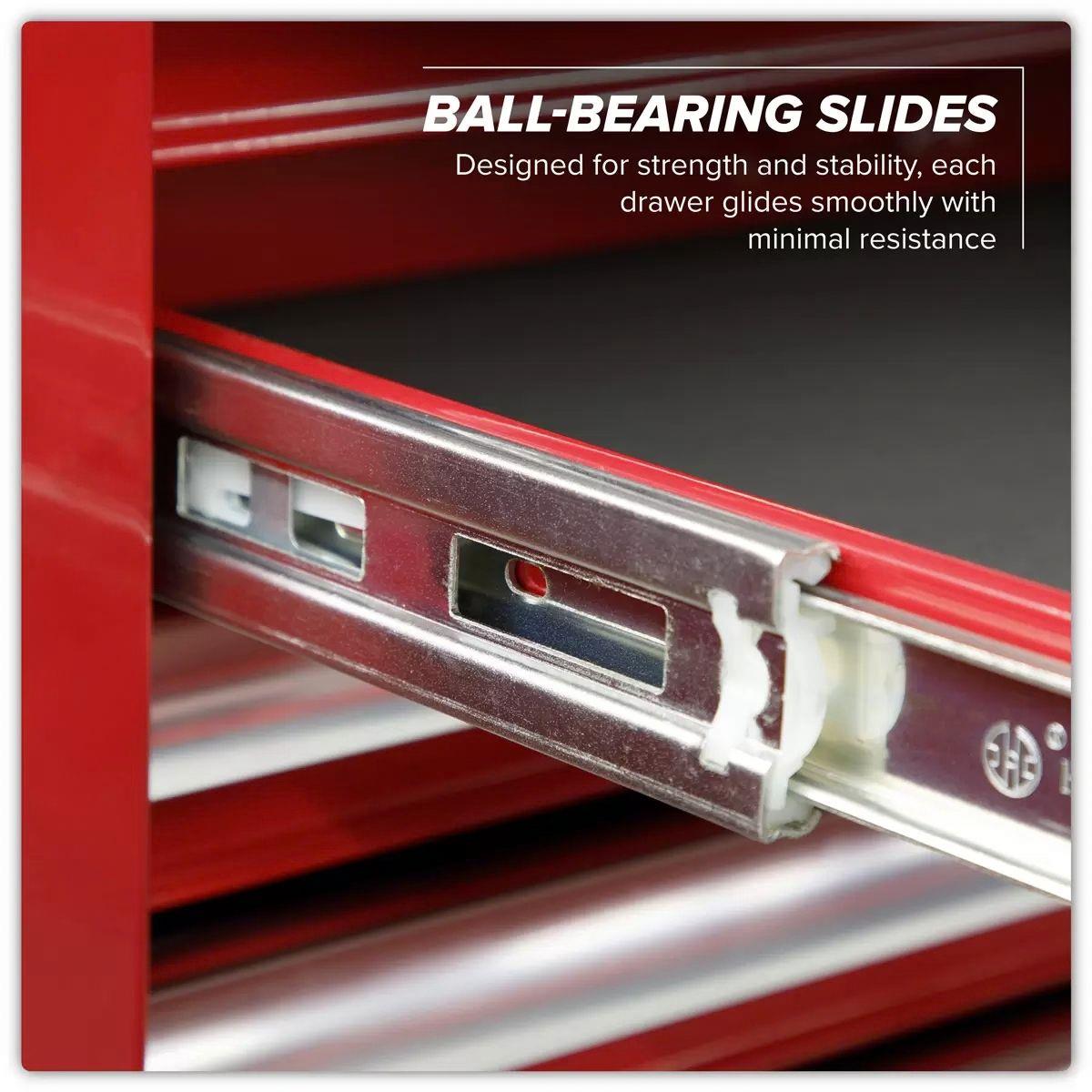 Sealey AP66COMBO2 Topchest & Rollcab Combination 23 Drawer with Ball-Bearing Slides Red