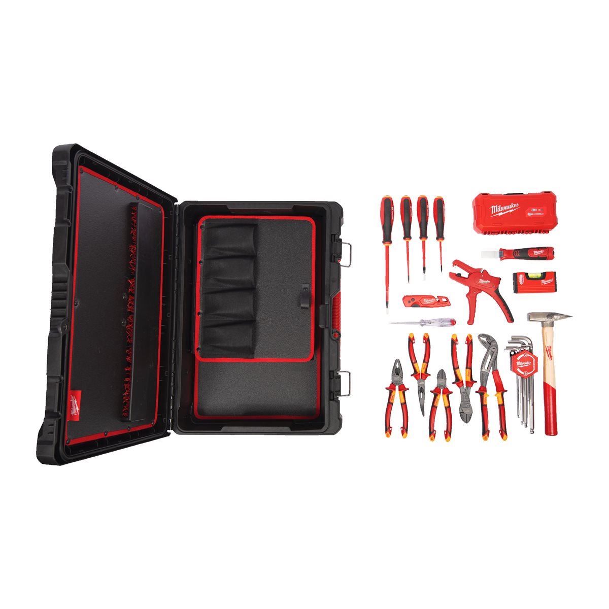 Milwaukee 62 Piece PACKOUT Electrician Set 4932499466
