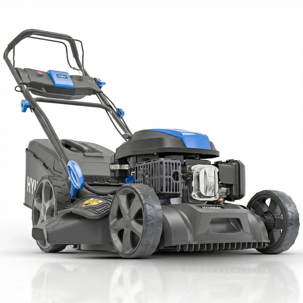 Hyundai HYM22200SPEX 56cm Electric Start Self-Propelled 3-in-1 Petrol Lawnmower