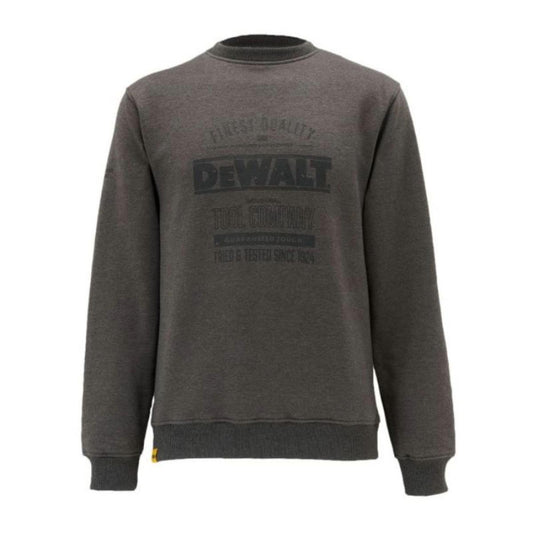 Dewalt Delaware Crew Neck Sweatshirt Grey - Size M