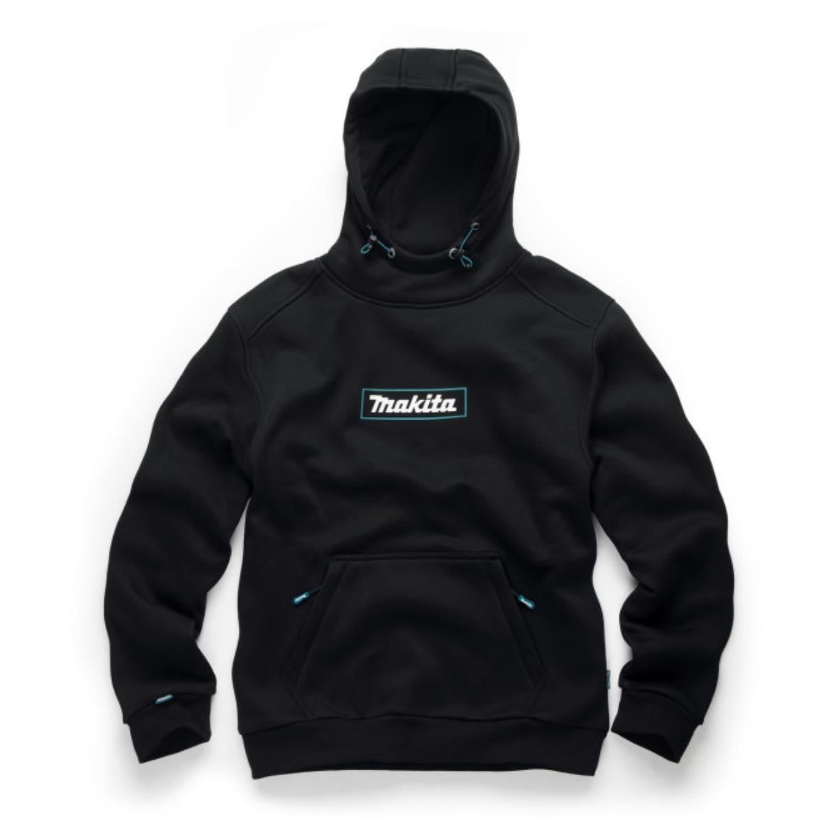 Makita MK104M Polar Fleece Origin Hoodie Black - Size XL