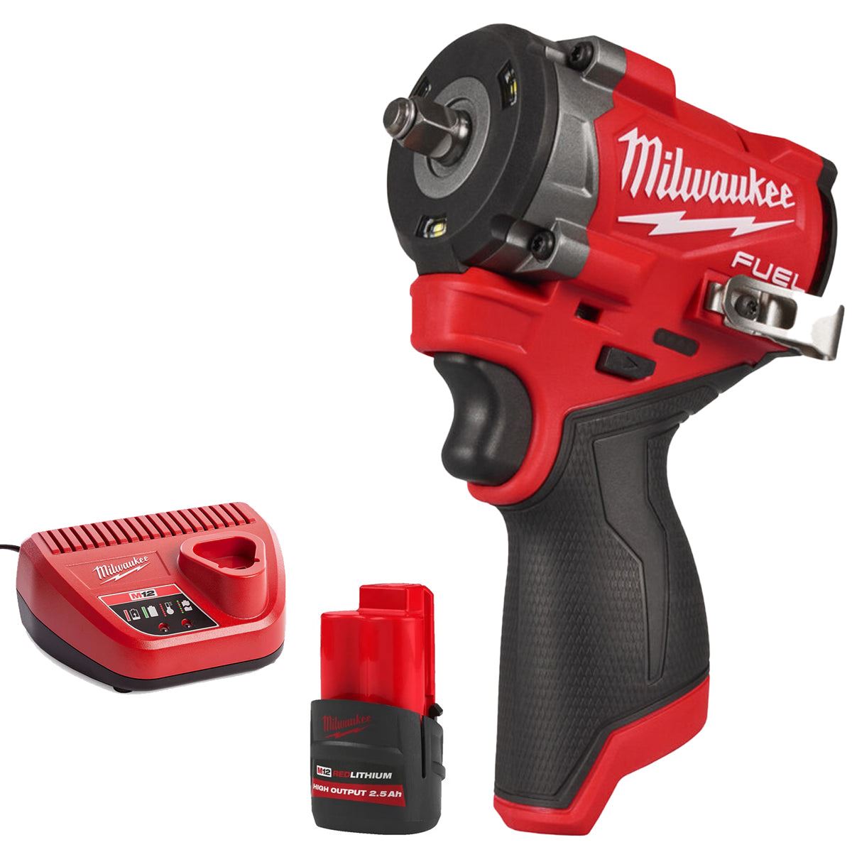 Milwaukee M12FCIWF38G3-0 12V Brushless 3/8