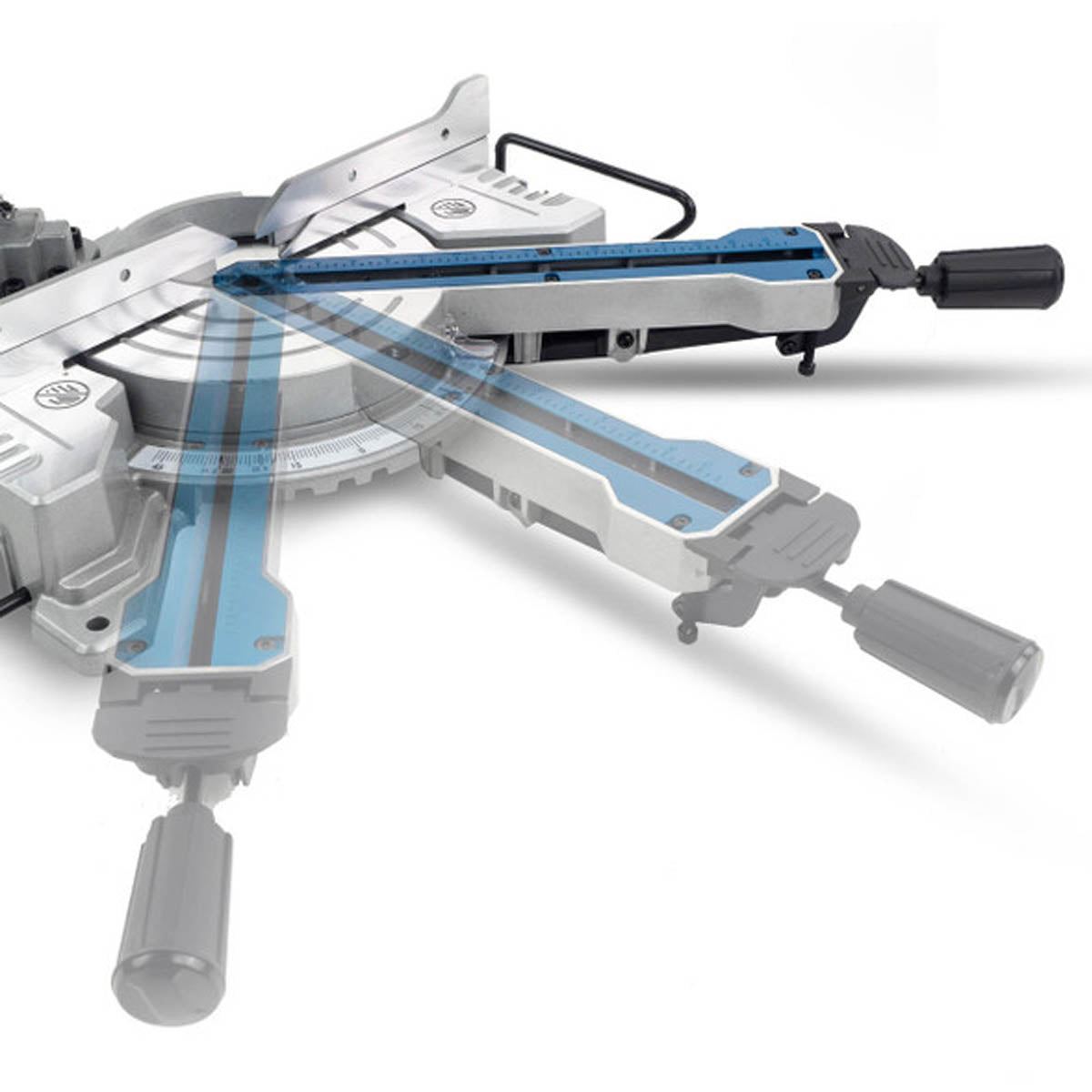 Hyundai HYMS1500E Mitre Saw with 210mm Blade 230V/1500W Crosscut Saw for Precision Cutting