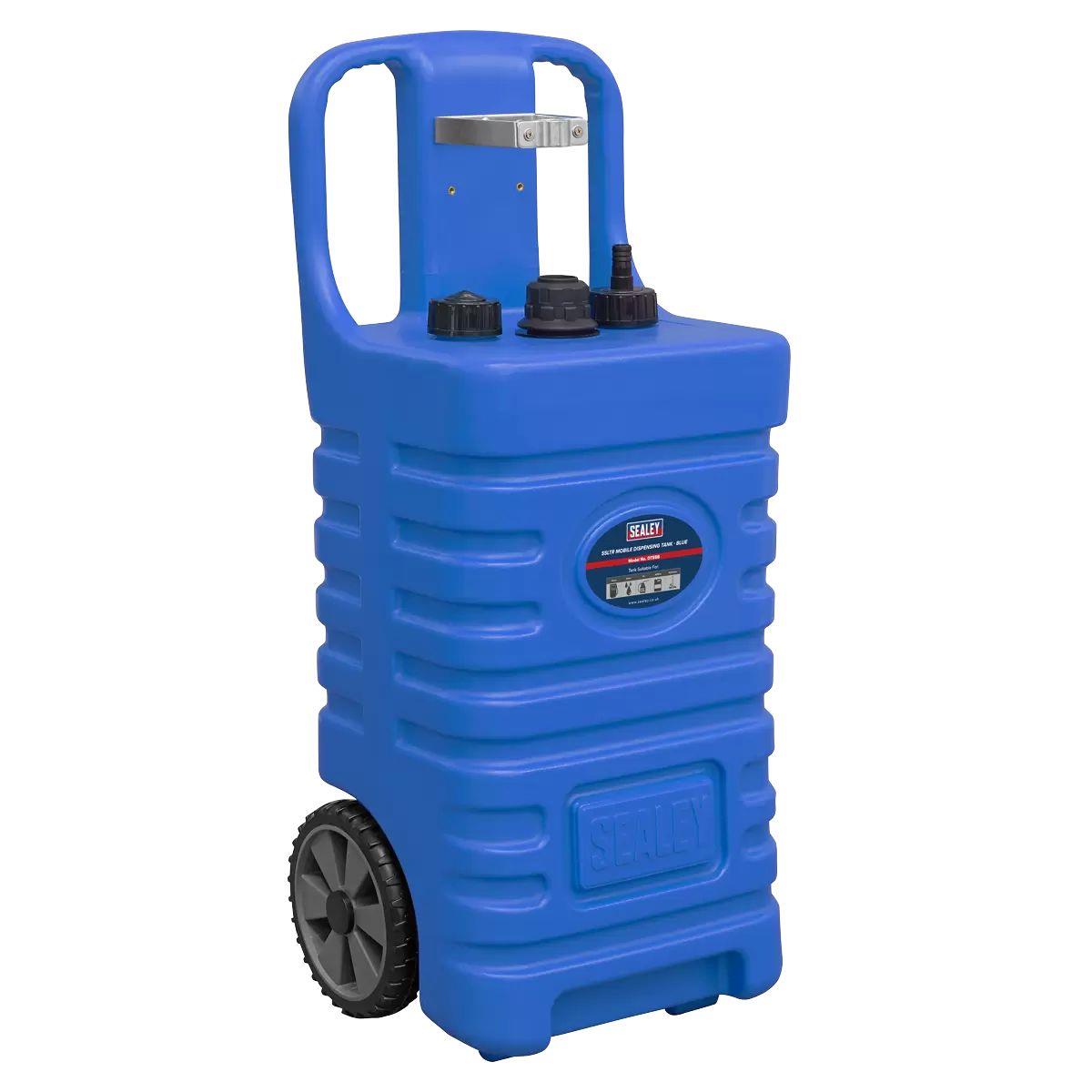 Sealey DT55B Mobile Dispensing Tank 55L Blue