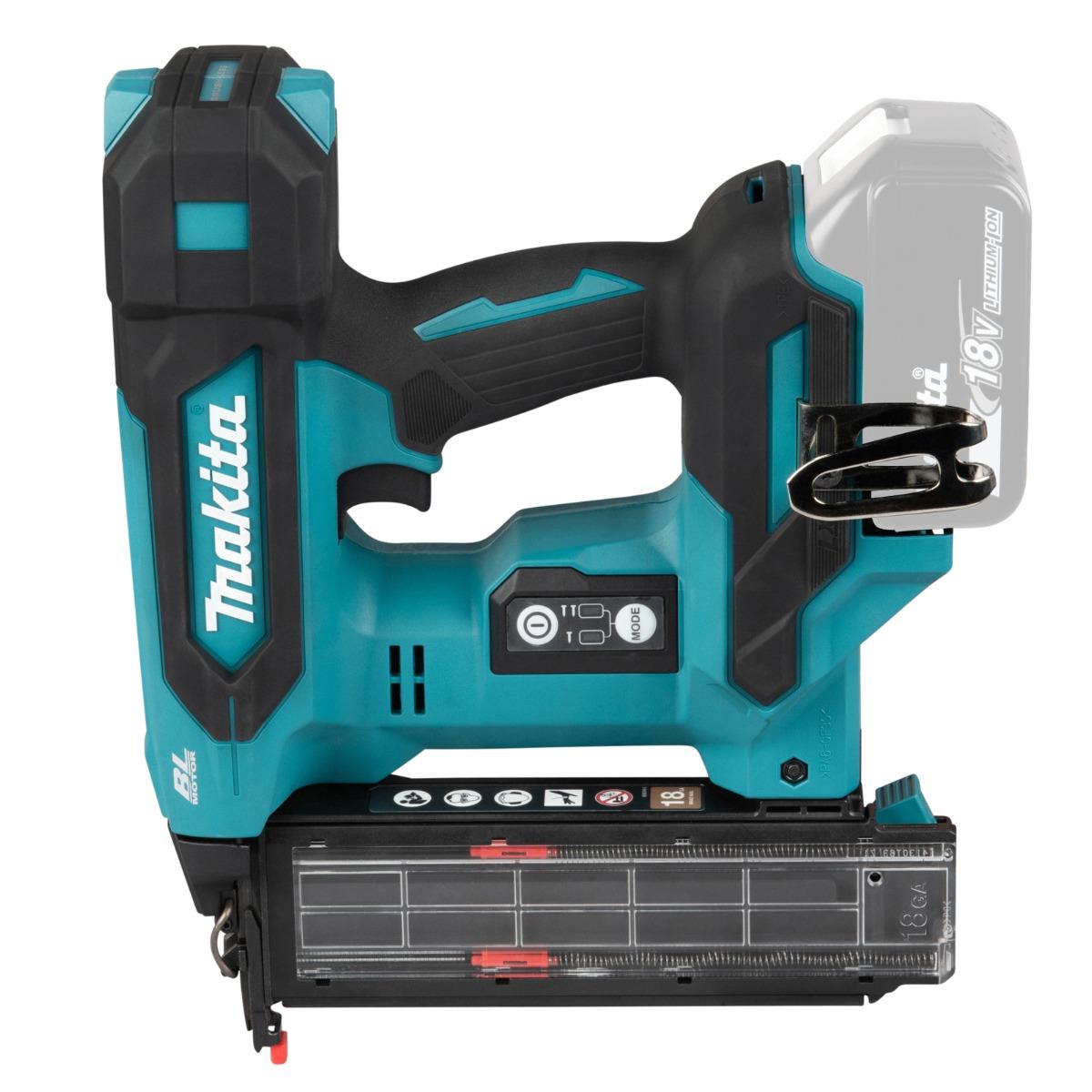 Makita DBN501ZJ 18V Brushless 18G Brad Nailer Body Only with Case