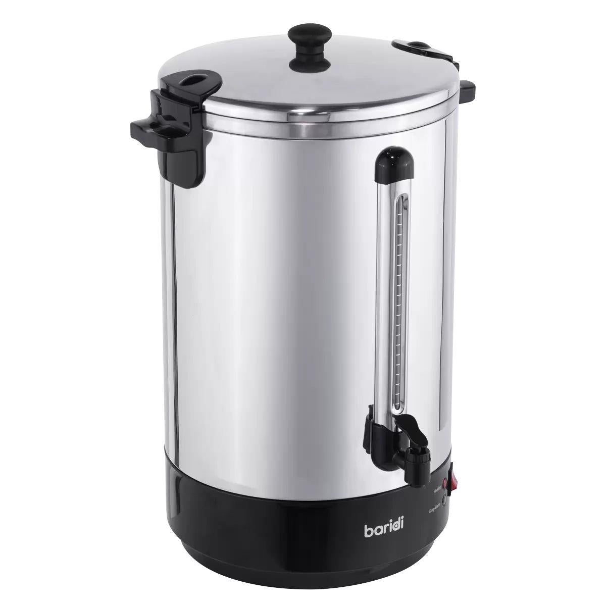 Sealey DH388 Baridi Hot Water Boiler, Tea Urn 30L Capacity Stainless Steel 240V