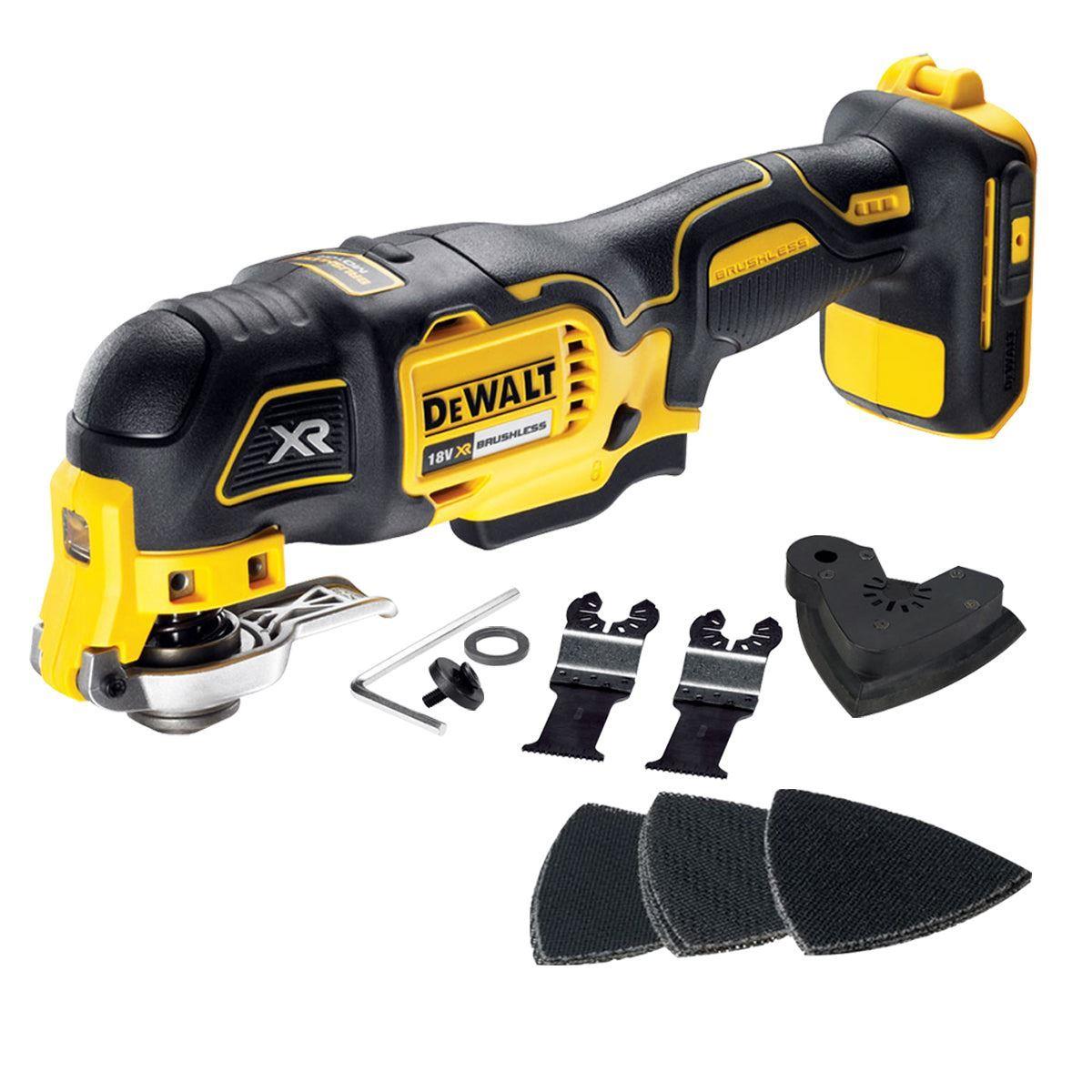 DeWalt DEWT4TKIT10EB 18V 11 Piece Power Tool Kit with 3 x 5.0Ah Battery, Charger & Modular Tool Box 3 Piece Set