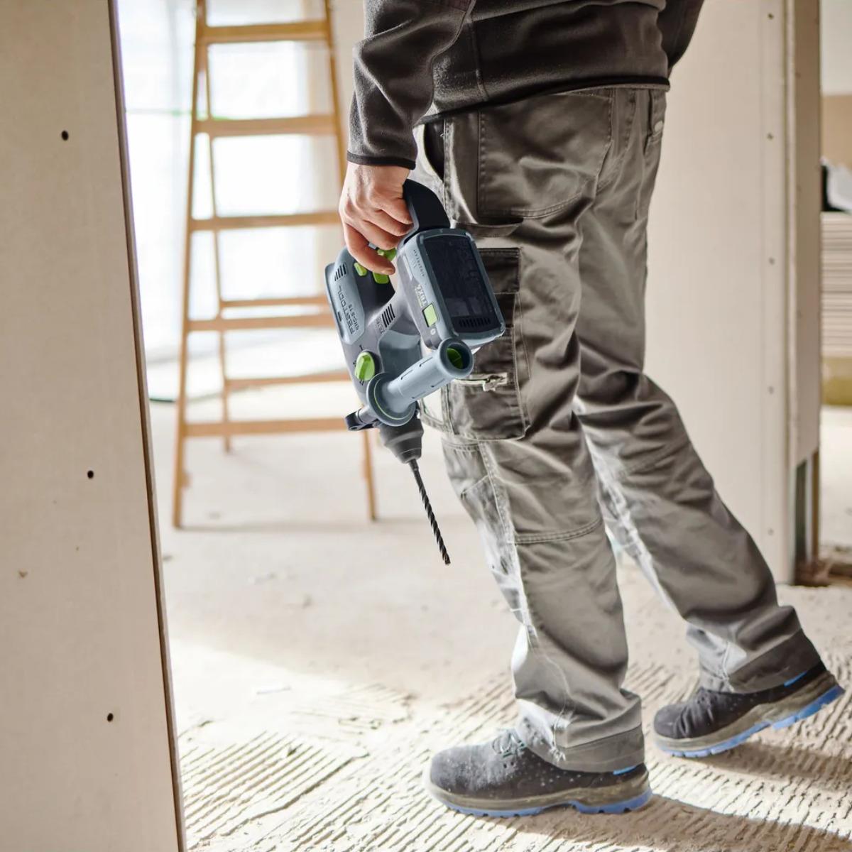 Festool KHC-S 18-Basic 18V Brushless SDS+ Rotary Hammer Drill Body Only in Systainer - 578747