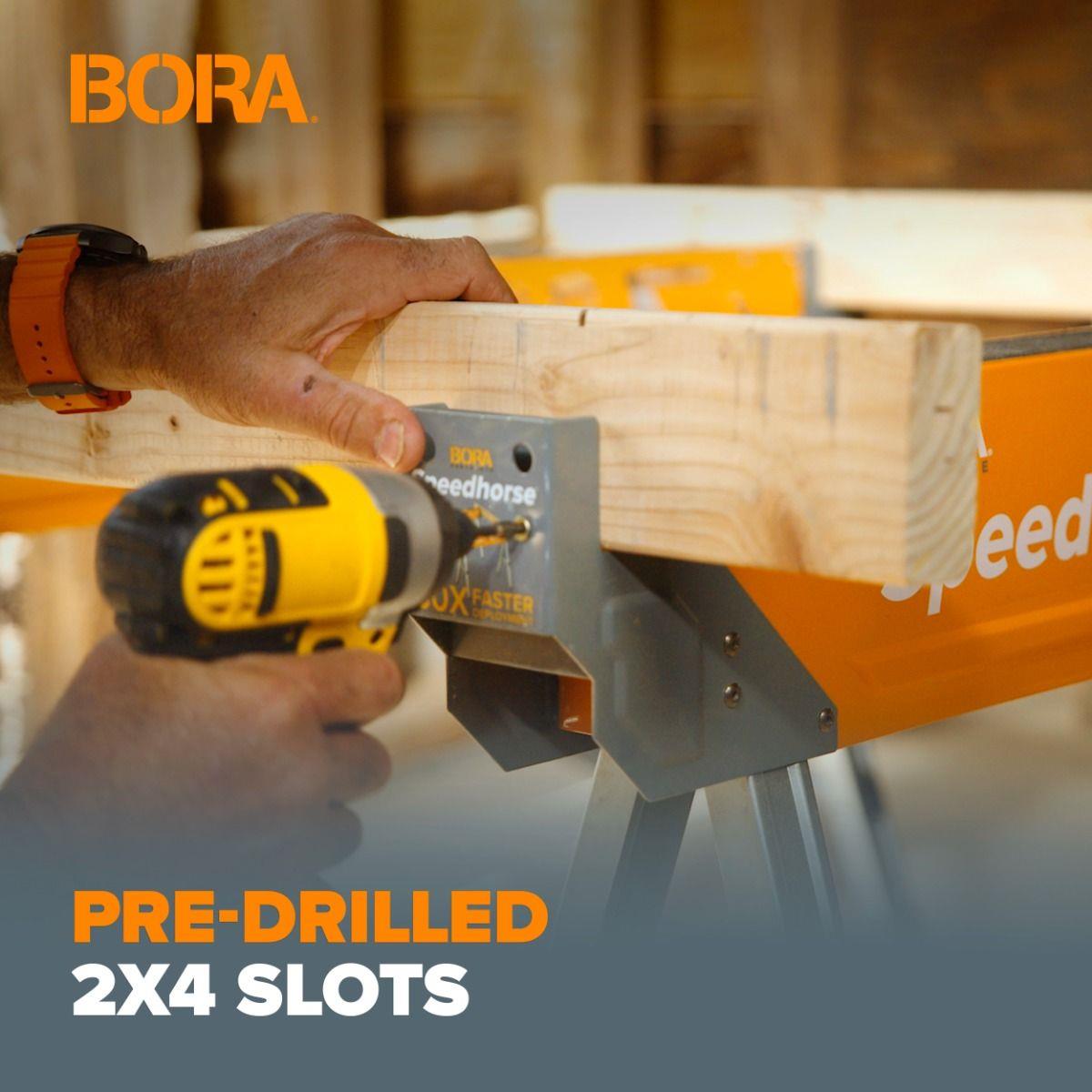 Bora Speedhorse Adjustable Sawhorse Heavy Duty BR-PM-4550