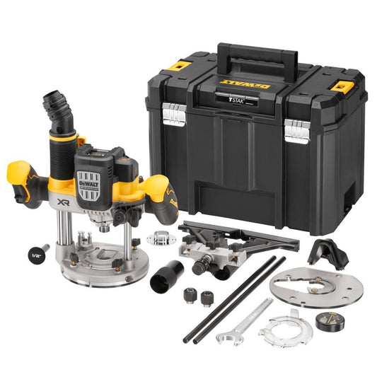 Dewalt DCW620NT 18V XR Brushless 1/2" Plunge Router Body Only with TSTAK Case