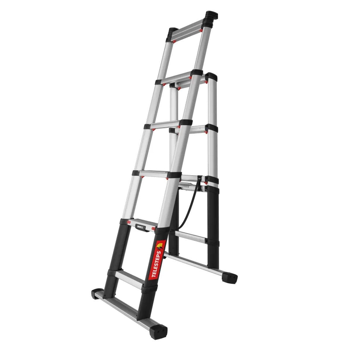 Telesteps TEL72423681 2.3m Combi Line Telescopic Ladder Compact, Durable, and Versatile for Home & Work