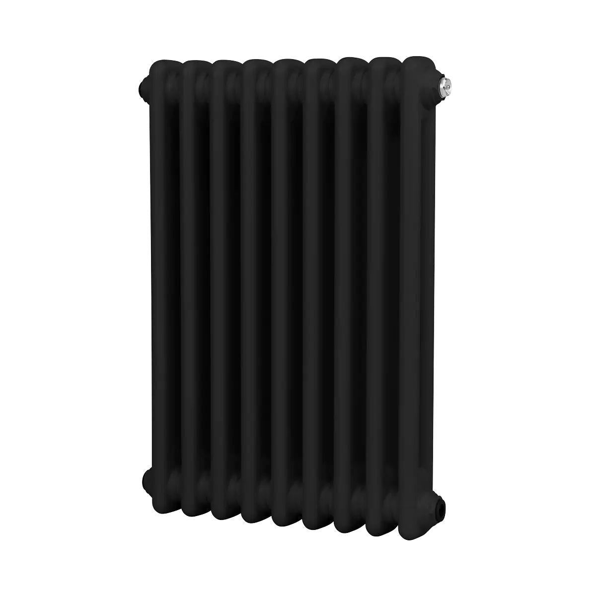 Sealey DH361 Baridi Horizontal Traditional 2 Column Radiator 600 x 427mm Black
