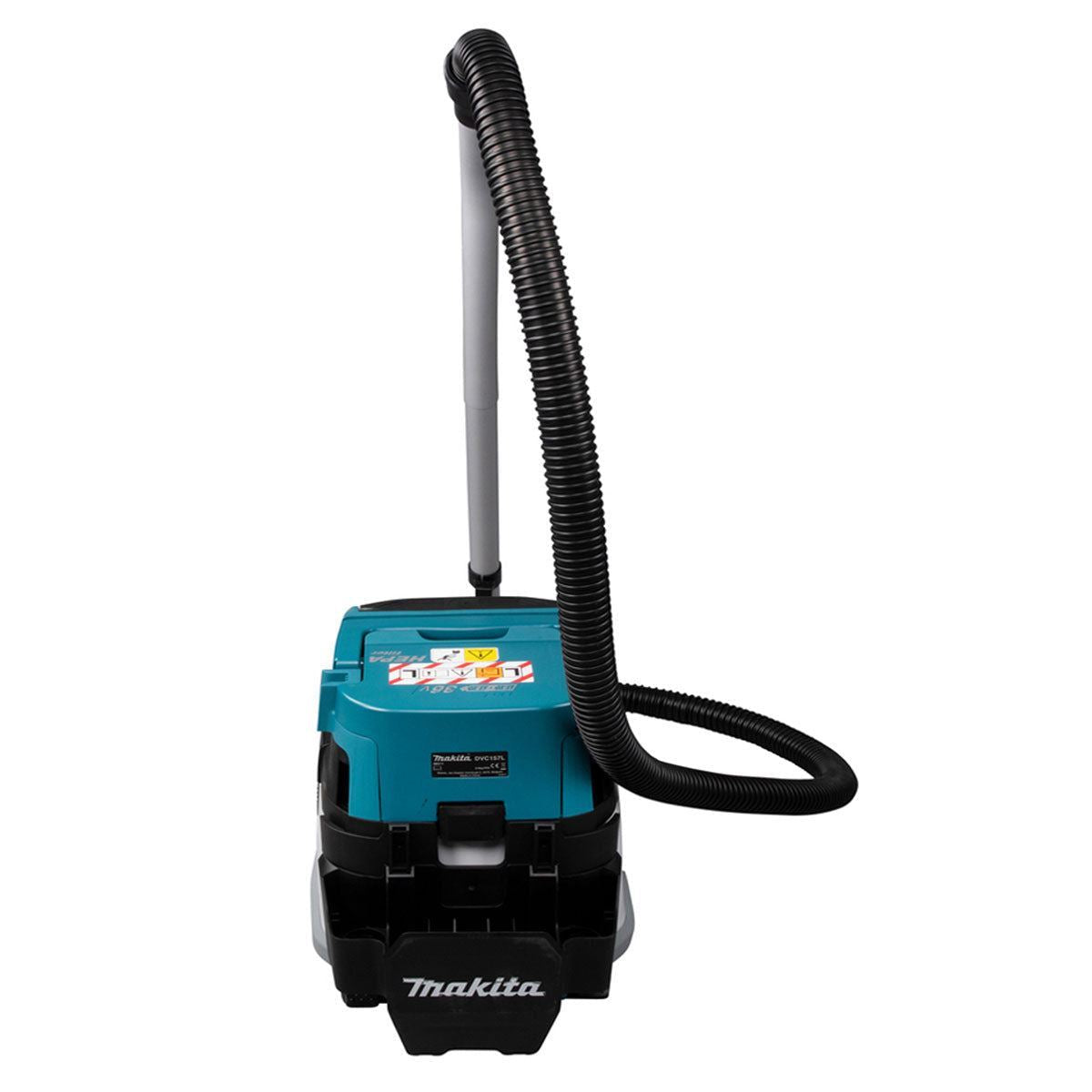 Makita DVC157LZX3 36V Brushless L-Class 15L Dust Extractor AWS with 2 x 5.0Ah Battery & Charger