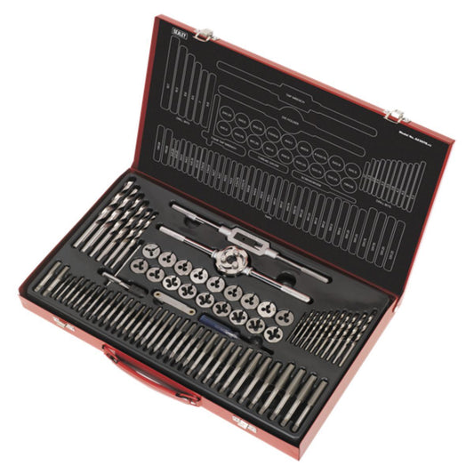 Sealey AK3076 Tap & Die Set Split Dies 76pc