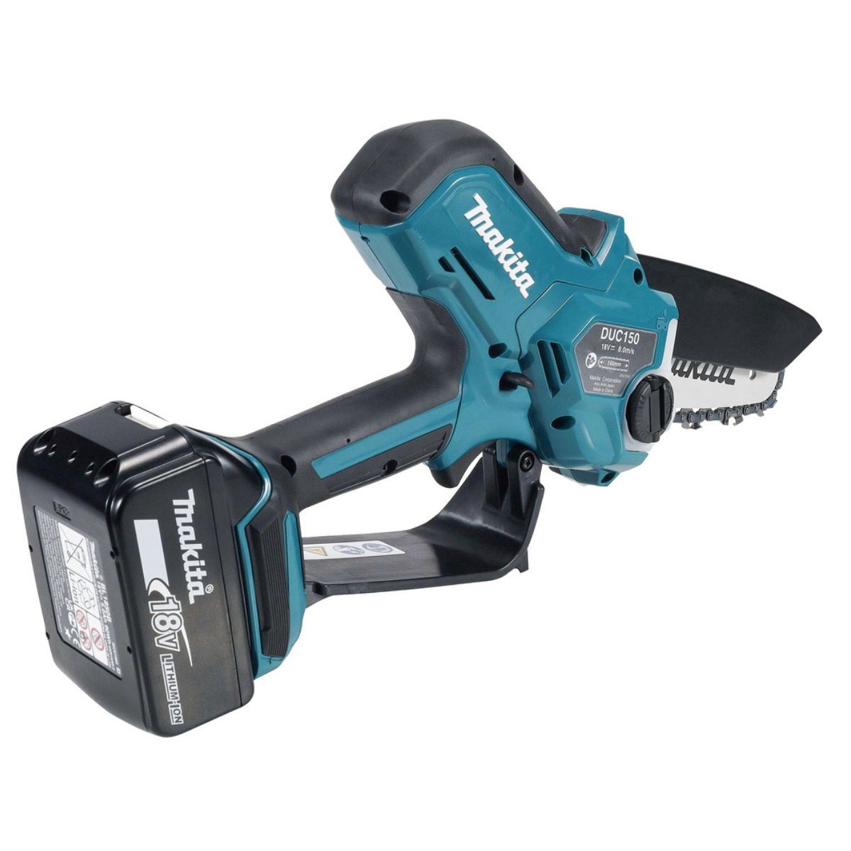 Makita DUC150RT 18V LXT Brushless 150mm Pruning Saw With 1 x 5.0Ah Battery & Charger