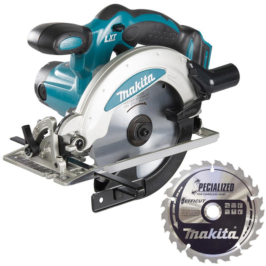 Makita DSS610Z 18V LXT 165mm Cordless Circular Saw with 25T Saw Blade