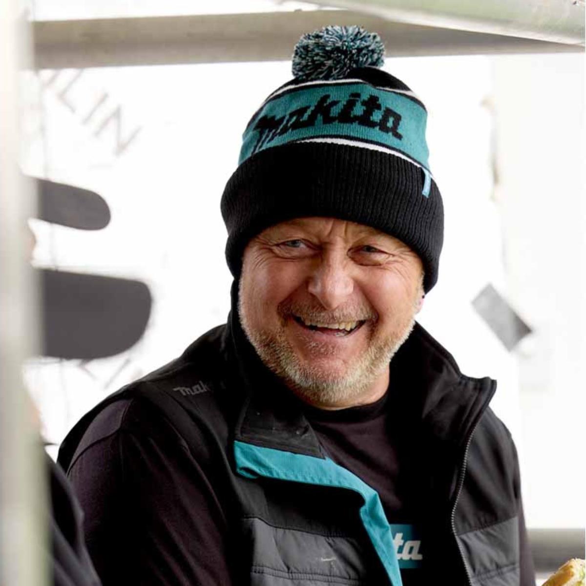 Makita MK504M Origin Bobble Hat Black - One Size