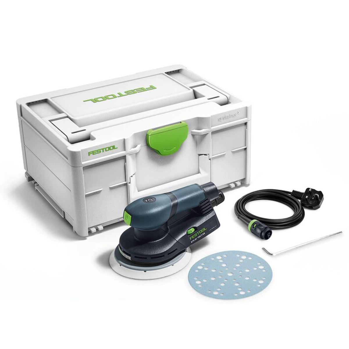 Festool ETS EC 150/3 EQ-Plus 230V GB Eccentric Sander In Systainer - 576323