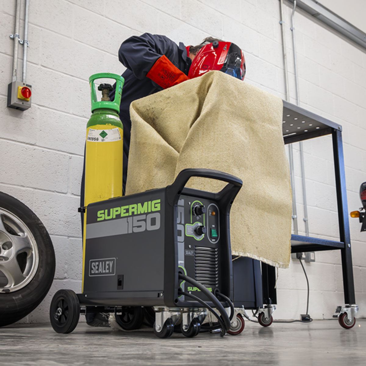 Sealey SUPERMIG150 150A Professional MIG Welder 230V