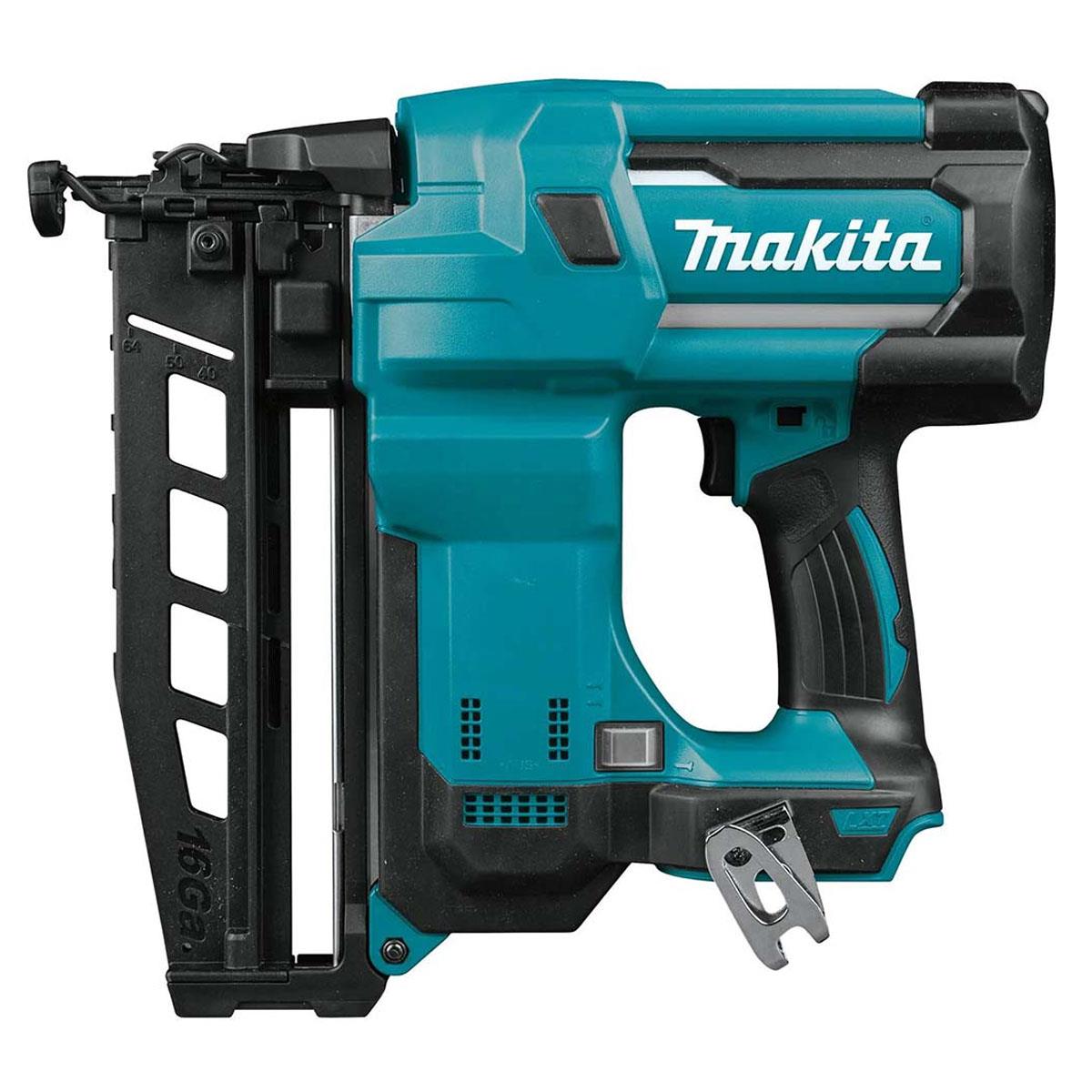 Makita DBN600ZJ 18V LXT Second Fix 16Ga Finishing Nailer Body With Makpac Type 4 Case Item Condition Seller Refurbished