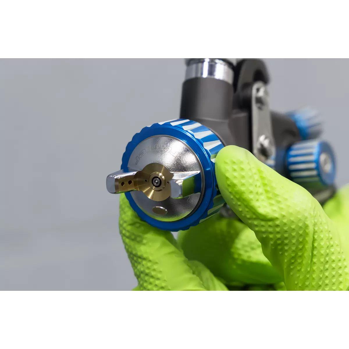 Sealey SP01 Premier Professional SP Gravity Feed Spray Gun 1.4mm Set-Up