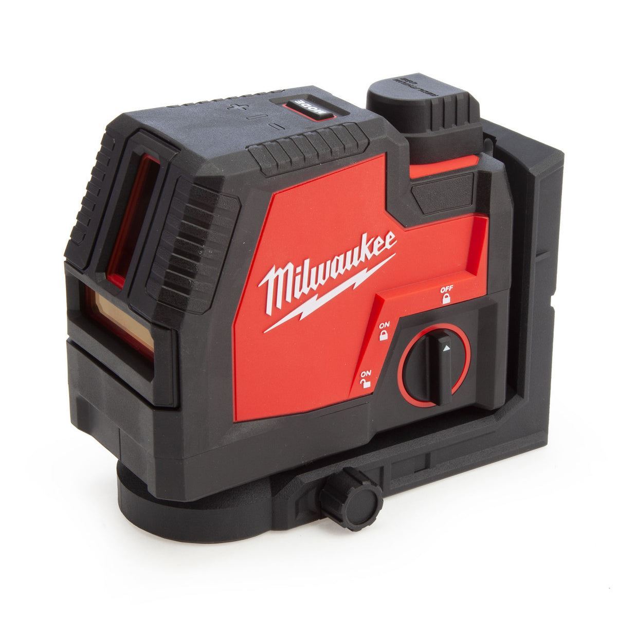 Milwaukee L4CLLP-301C Green Cross Line Laser with 1.2m Compact Laser Tripod & Plumb Points