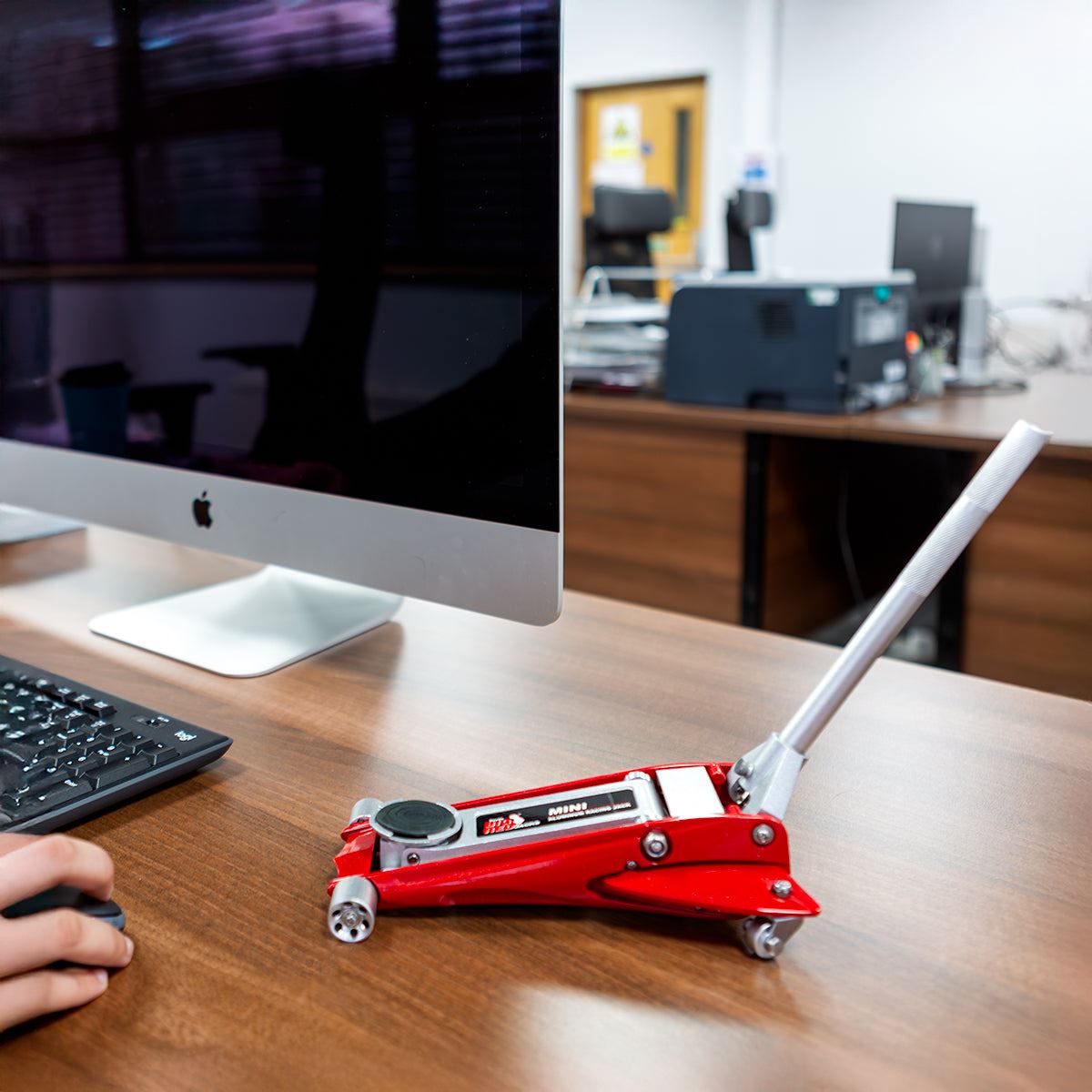 Mini Hydraulic Toy Jack Premium Desk Showpiece Hydraulic Jack for Garage & Office Decor