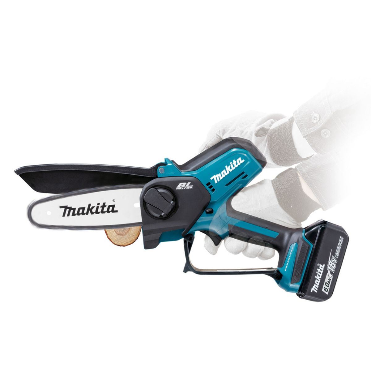 Makita DUC150RT 18V LXT Brushless 150mm Pruning Saw With 1 x 5.0Ah Battery & Charger
