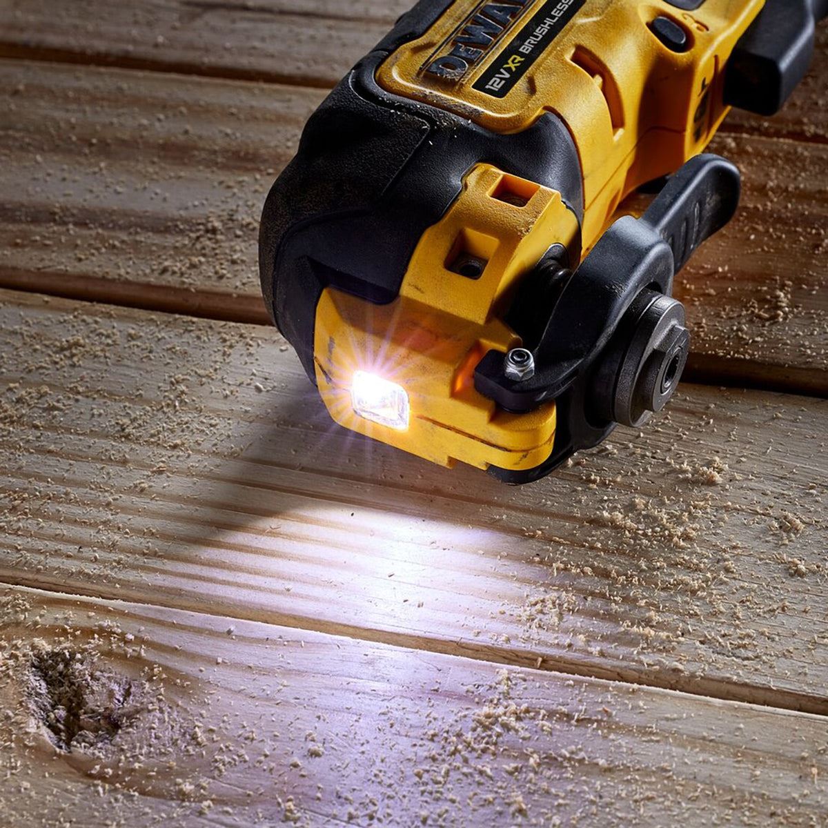 Dewalt DCS353NT 12V XR Brushless Oscillating Multi-Tool Body with Accessories & Case