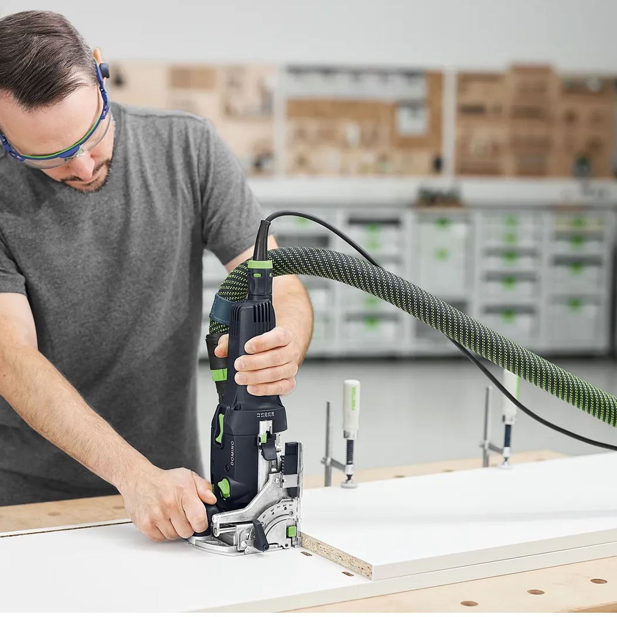 Festool DF 500 RQ-Plus 230V GB Corded DOMINO Joining Machine With Systainer - 578464