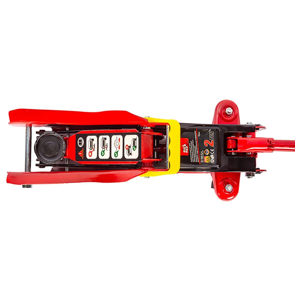 Big Red Torin 2-Ton Hydraulic Jack, Lifting Range 85-330 mm