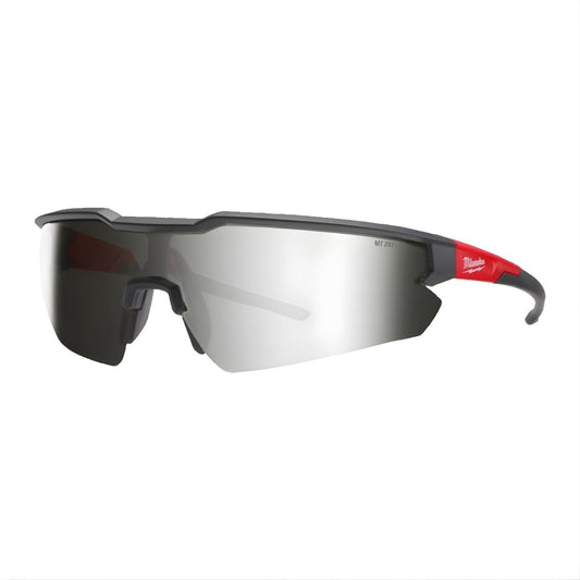 Milwaukee Silver Mirror Enhanced Safety Glasses 4932498365