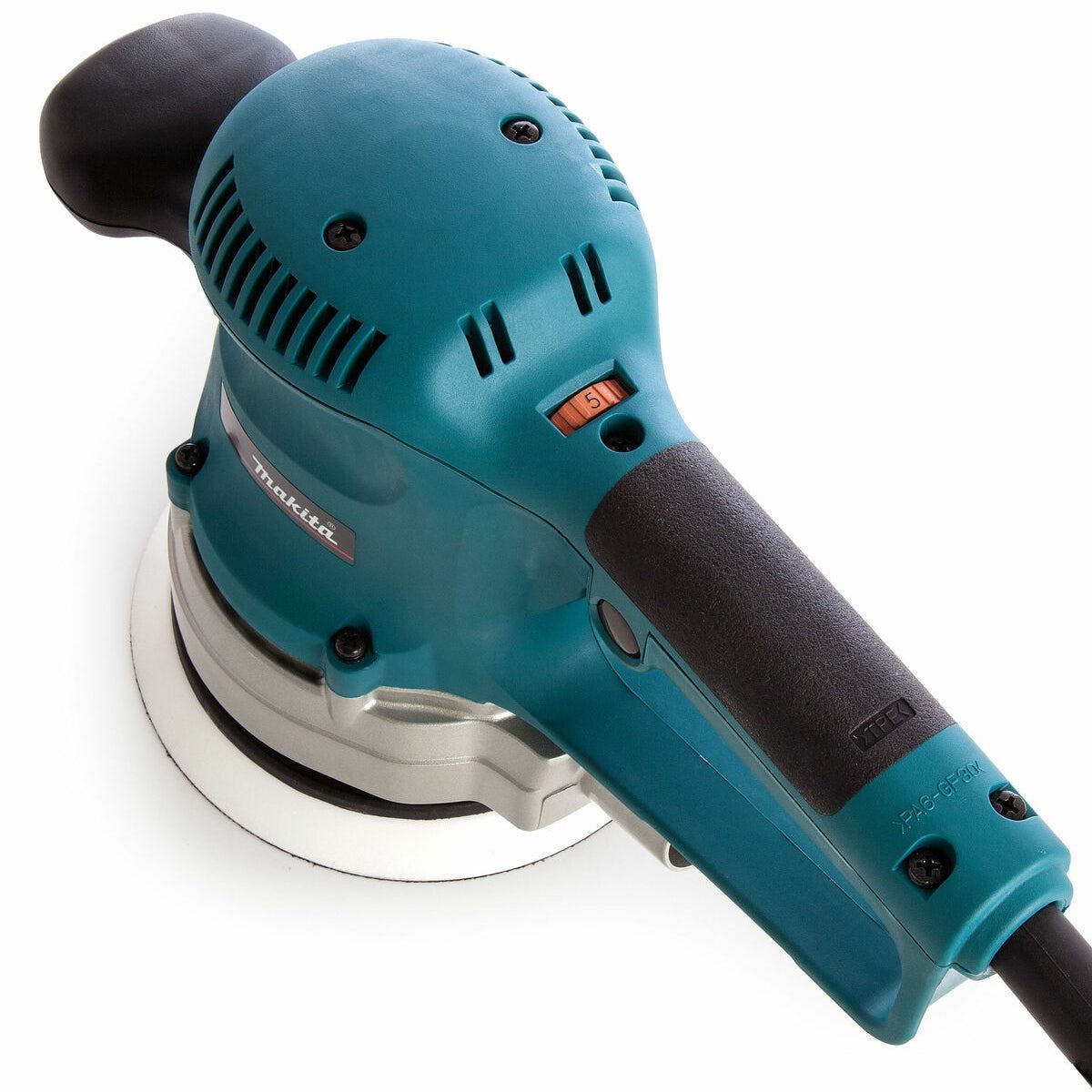 Makita BO6030/2 150mm Corded Random Orbit Sander With Dust Bag 240V