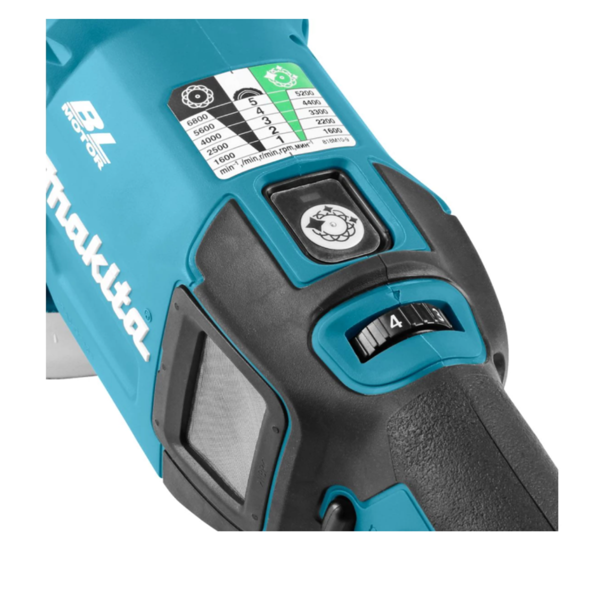 Makita DPO600Z Random Orbit Polisher 18V LXT Cordless Brushless With 150mm Sanding Disc Body Only