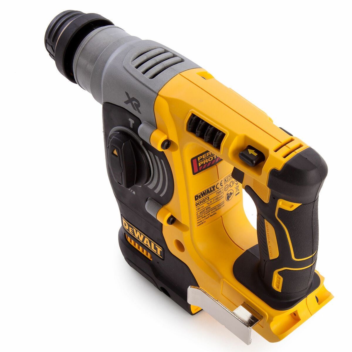 Dewalt DCH273N 18V Brushless SDS+ Rotary Hammer Drill With 2 x 5.0Ah Battery Charger & Organiser Box