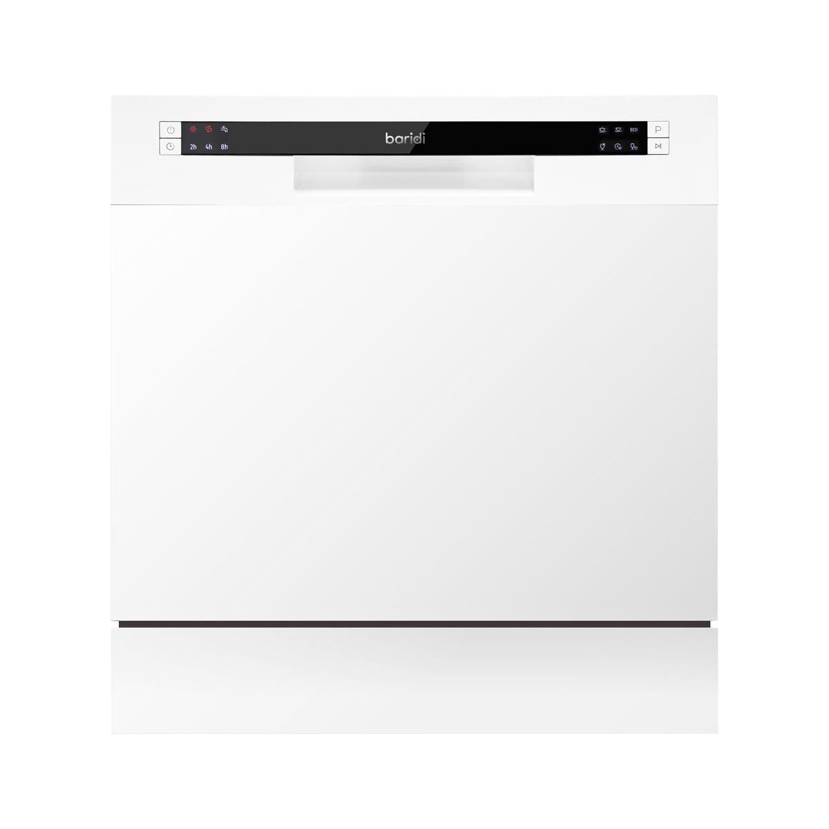 Sealey DH86 Baridi Tabletop Dishwasher 6 Place Settings 8L Capacity White 230V