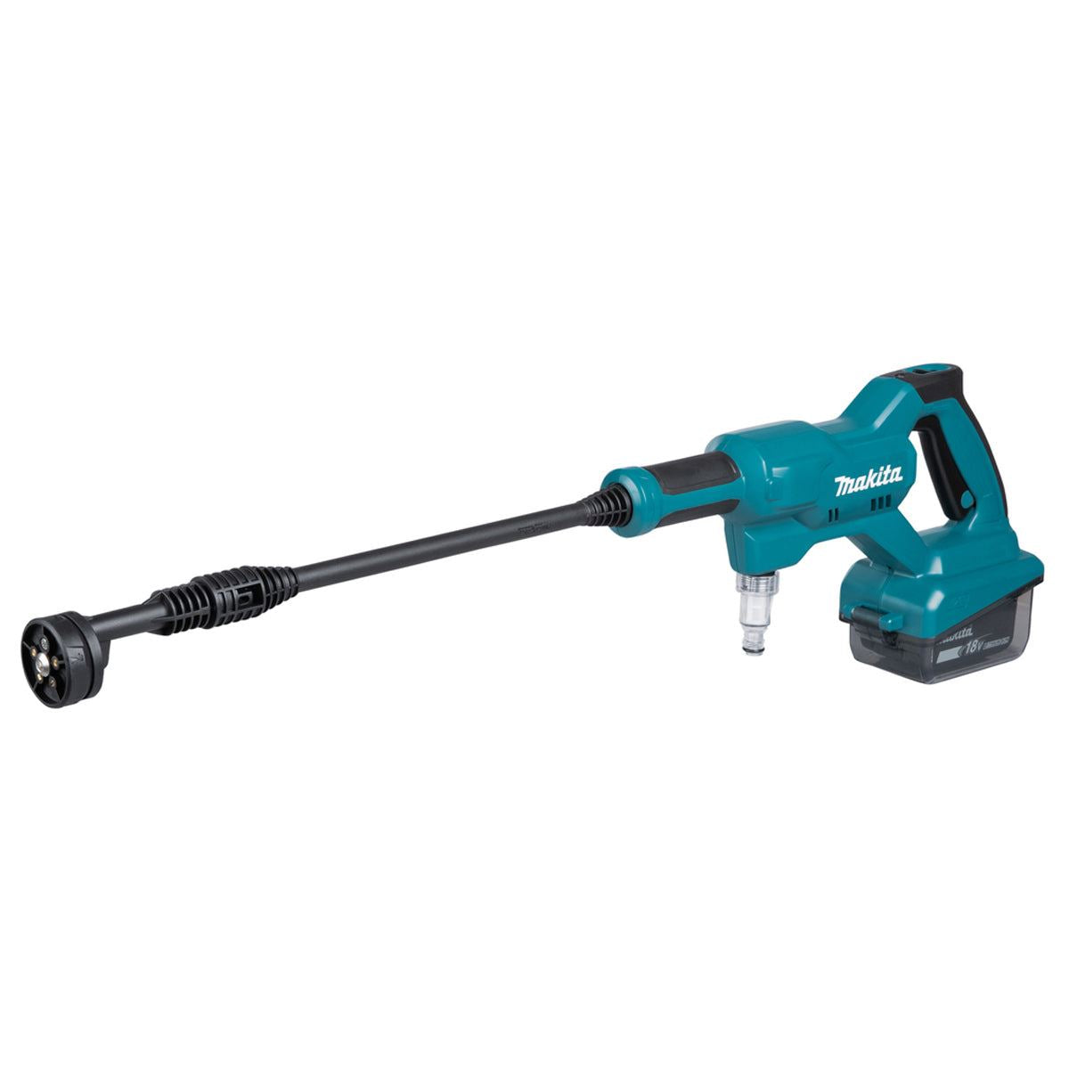 Makita DHW180Z 18V LXT Cordless Pressure Washer With 1 x 5.0Ah Battery & Charger