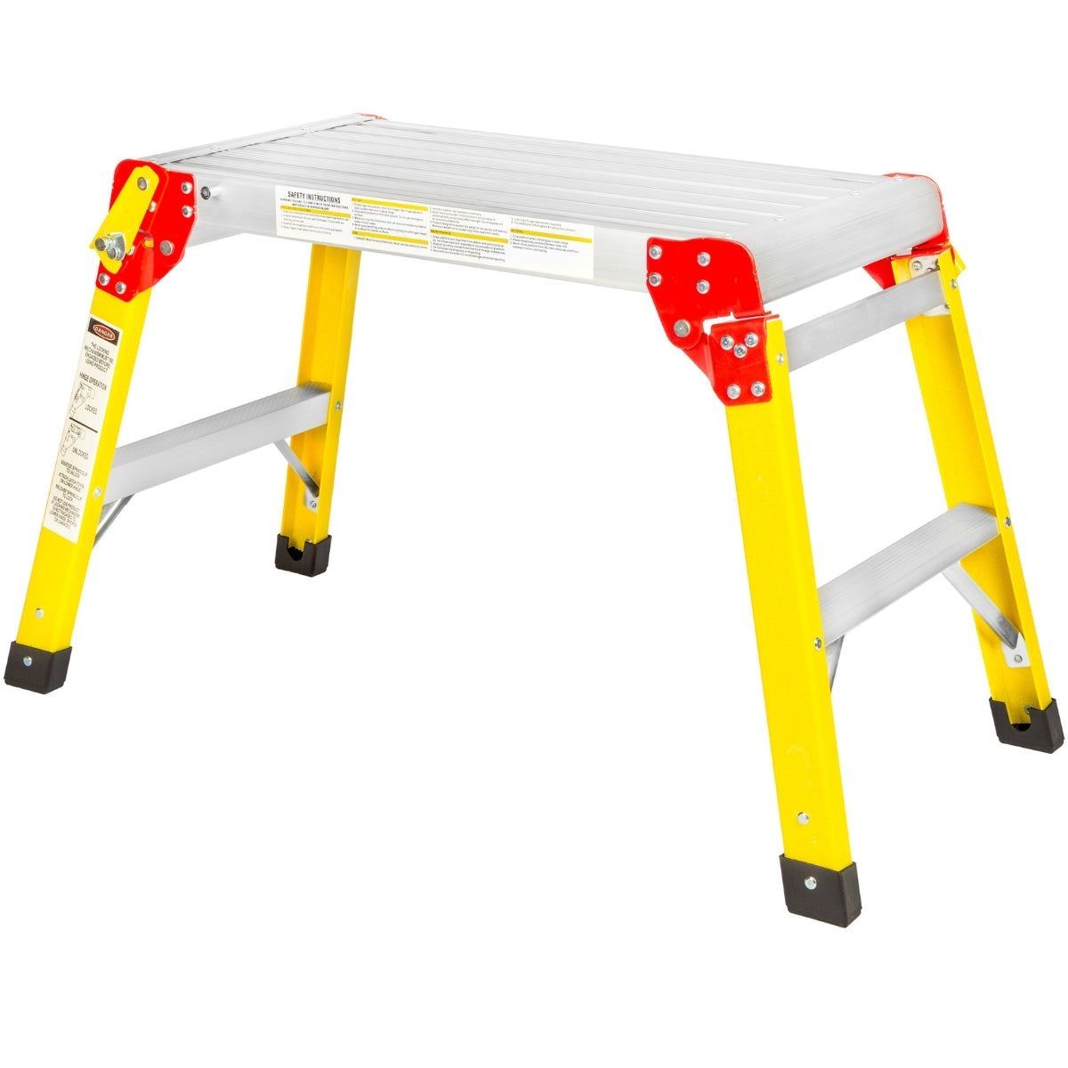 Excel Fibreglass Work Bench Platform Heavy Duty Folding Hop Up 300mm x 600mm Item Condition Damaged Box
