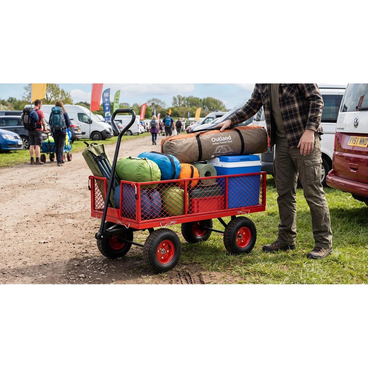 Sealey CST997 Platform Truck with Folding/Removable Sides 200kg Capacity