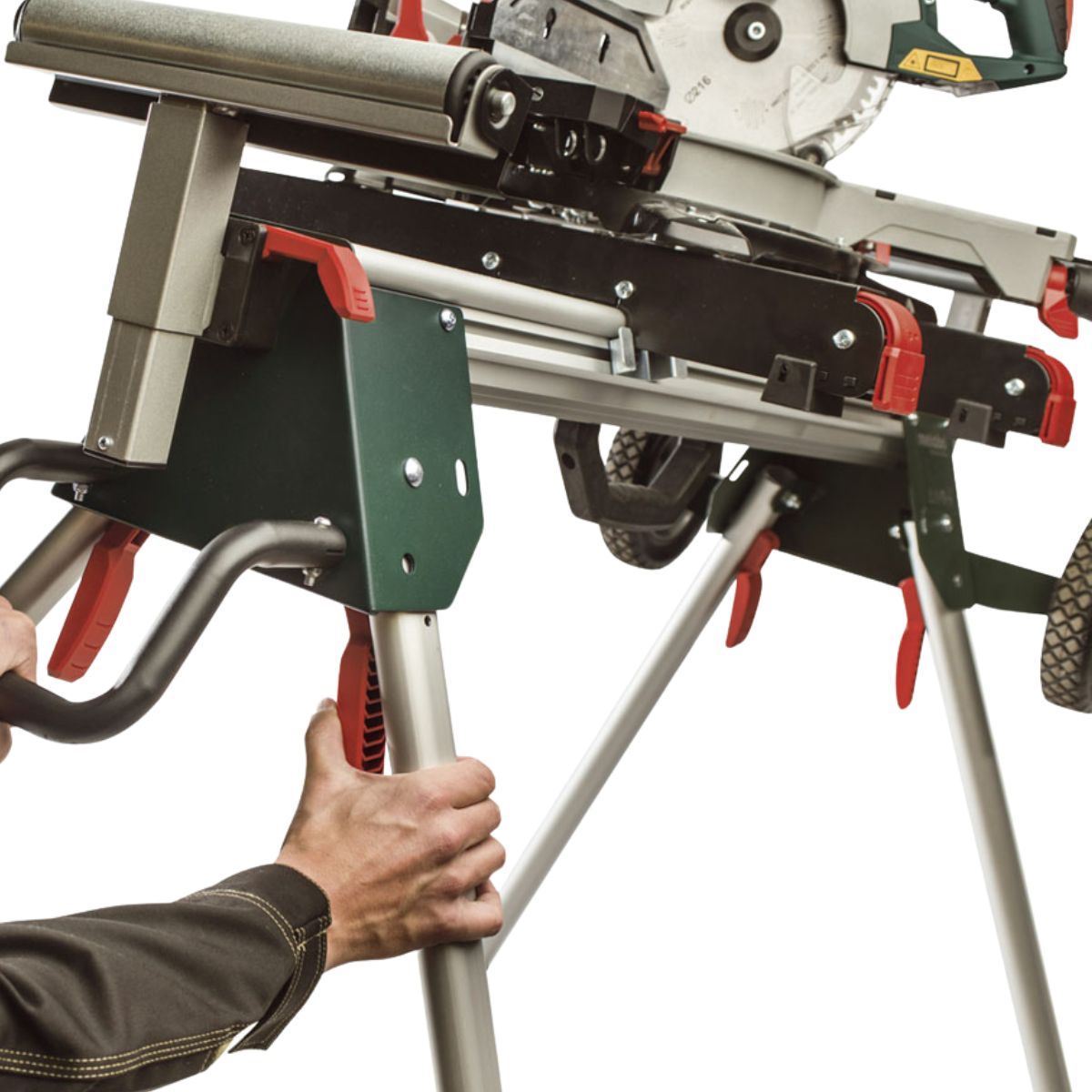 Metabo KSU 251 Extendable Mitre Saw Stand with Trolley Function 629005000