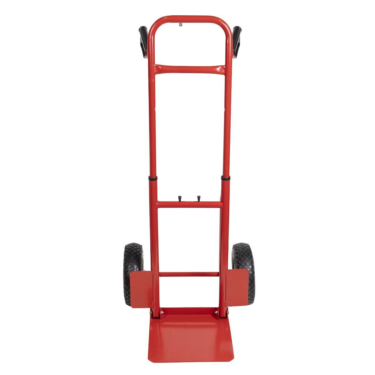 Sealey CST801 200kg Folding Sack Truck with Pneumatic Tyres