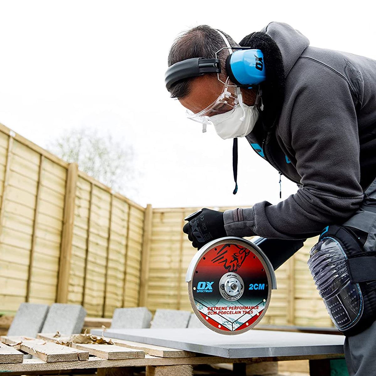 Ox Pro 2CM Porcelain Tile & Stone Cutting Blade 250mm 2CM-250/25