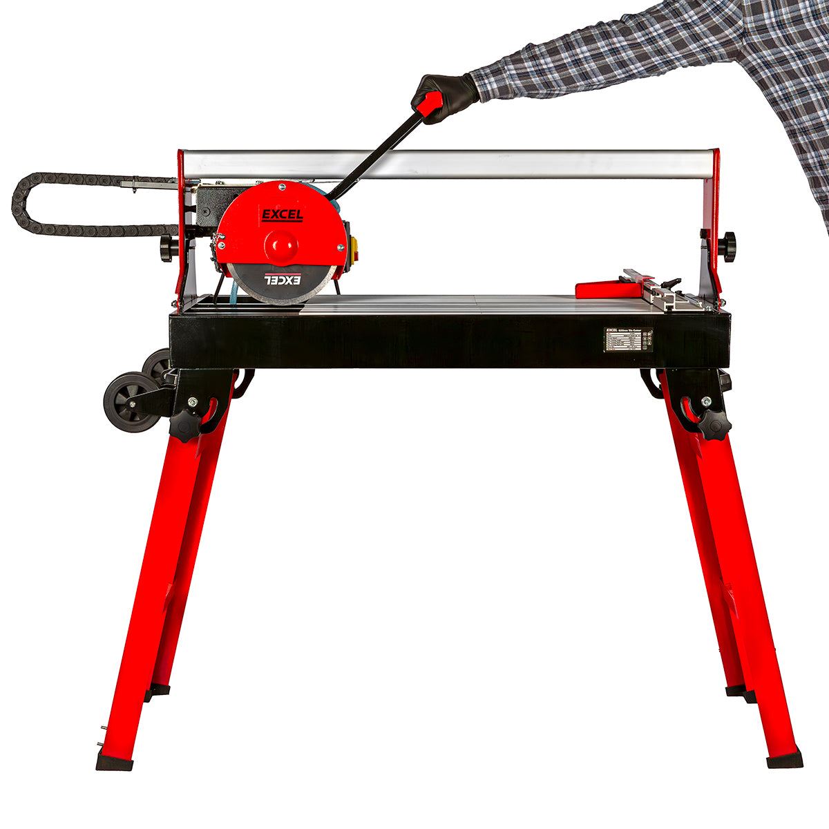 Excel 620mm (24.4-Inch) Wet Tile Cutter 230V 800W