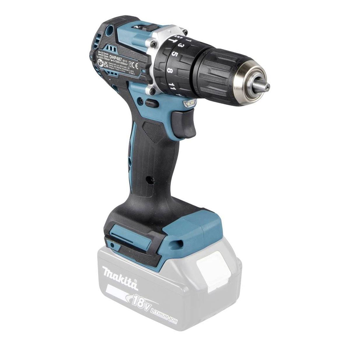 Makita DHP487Z 18V LXT Brushless Combi Drill Body Only