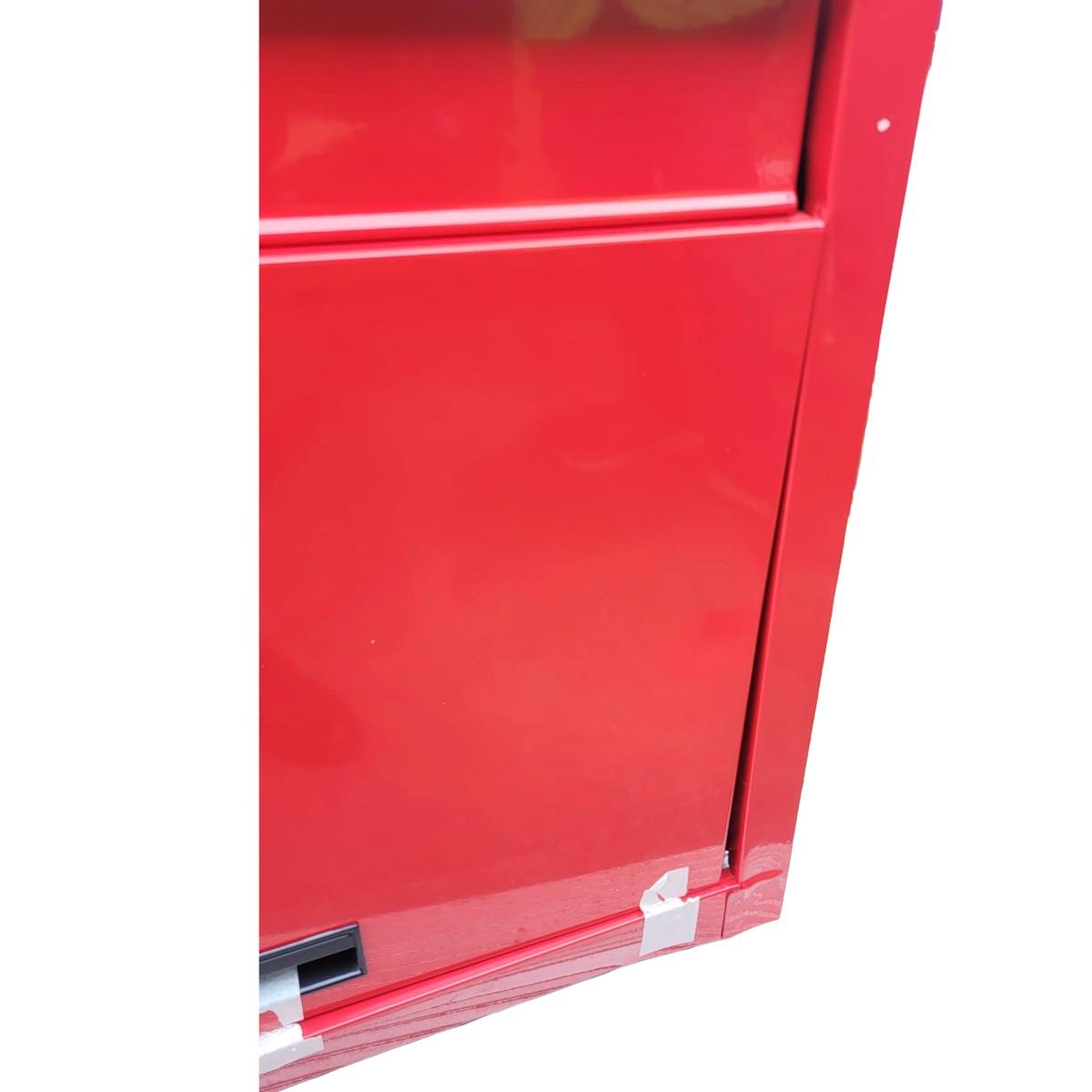 Excel Roller Tool Chest Cabinet 8 Drawers Storage Toolbox Red Item Condition Damaged Box - Collection Only