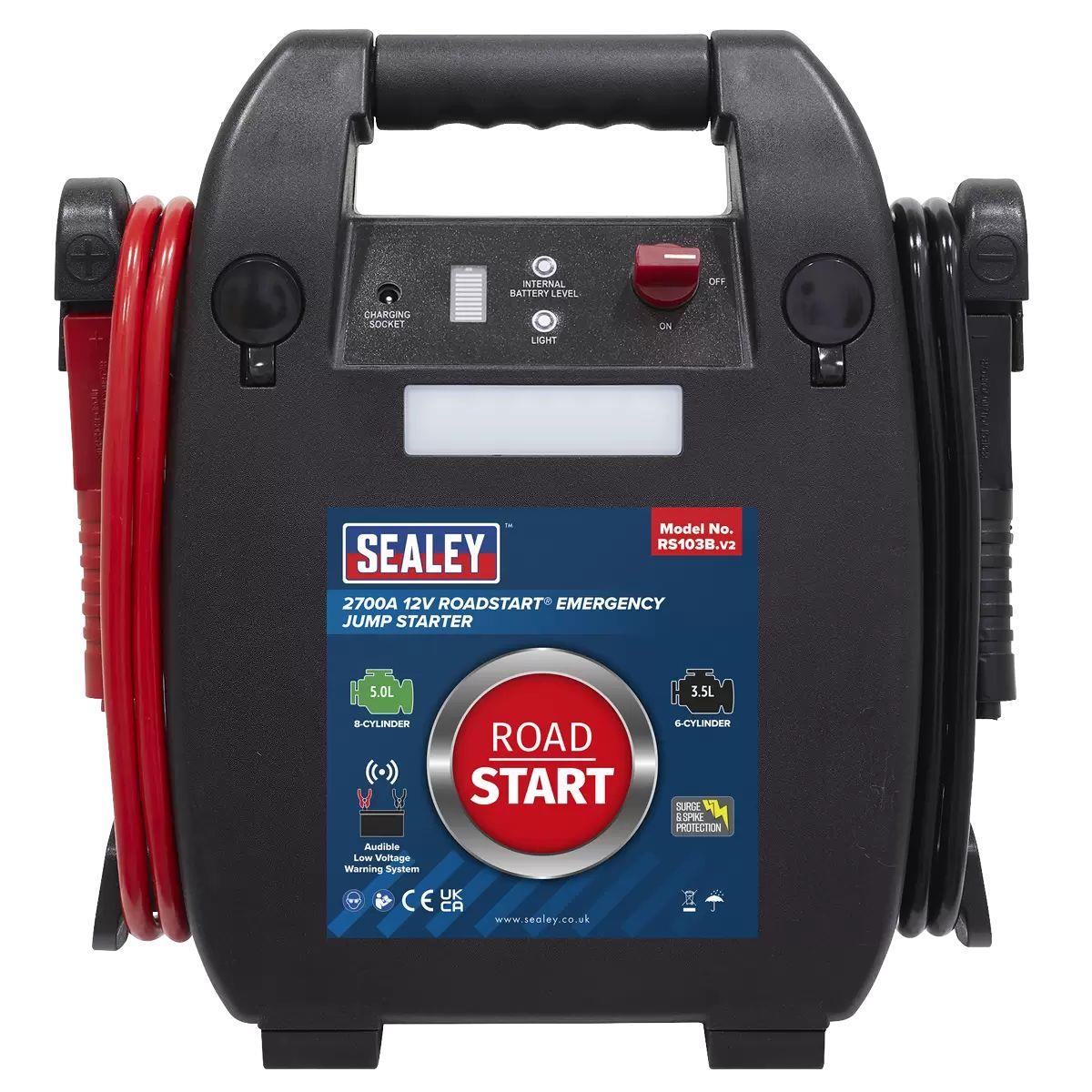 Sealey RS103B 12V Roadstart Emergency Jump Starter